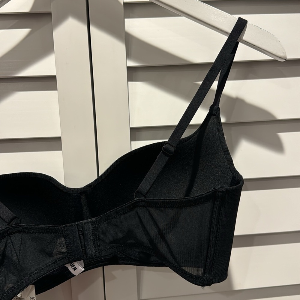 Steve Madden NWT Mesh Balconette Black Bras - Picture 5 of 5